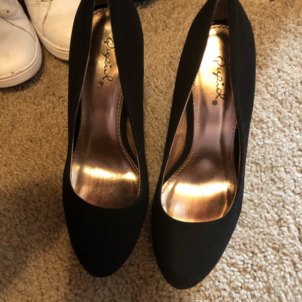Black heels